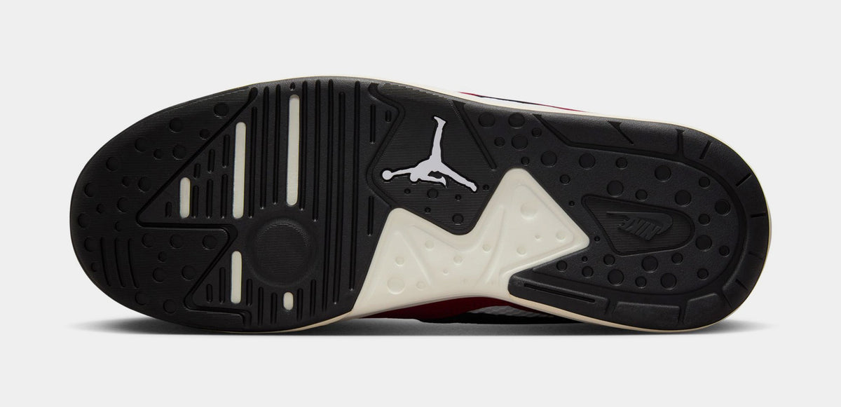 Exclusive CMFT Era Mens Basketball Shoes (White/Varsity Red/Sail/Black) — 8 — Top View