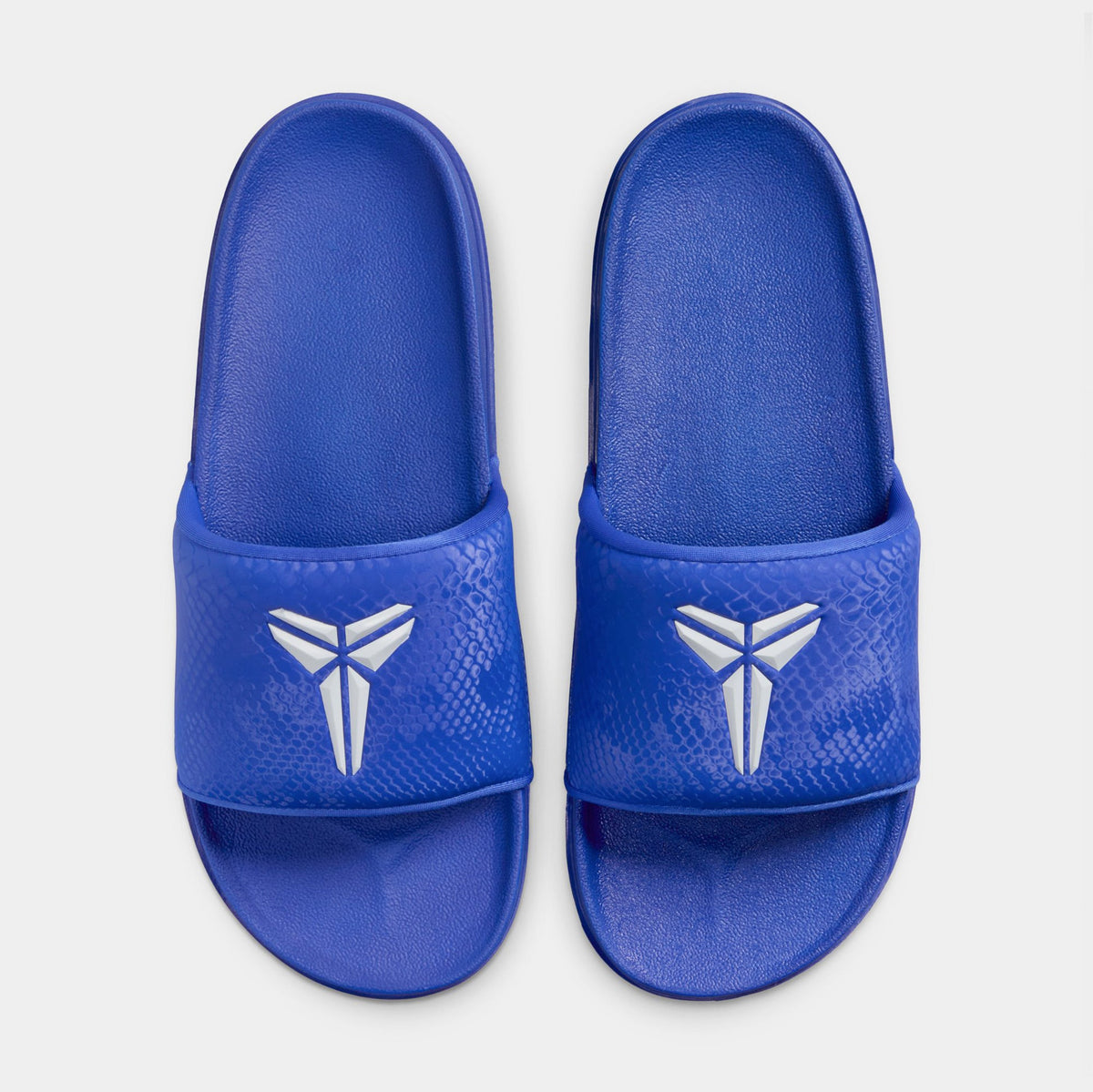 Exclusive Kobe Offcourt Slide Mens Sandals (Hyper Royal/White) — 8 — Side View