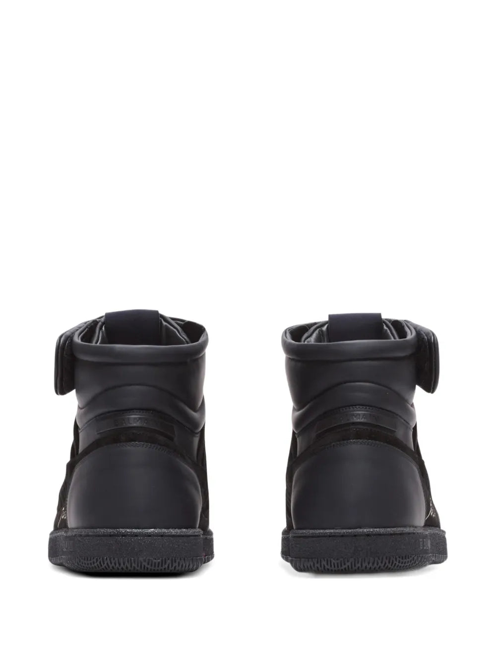 Leather-Panelled Trainers