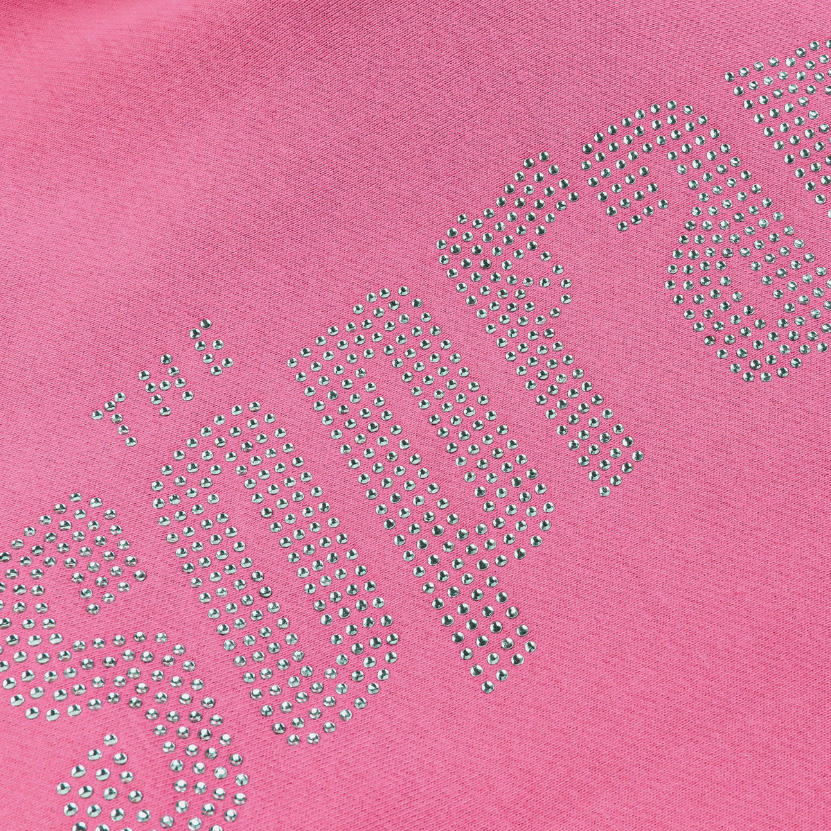 Exclusive SP x Sopranos Logo Washed Pullover Womens Hoodie (Pink) — XS — Top View