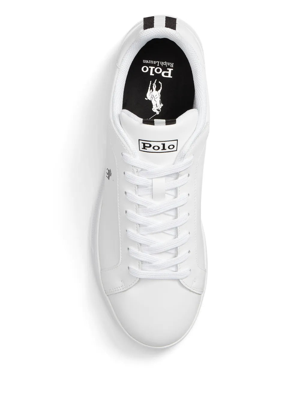 Logo-Print Leather