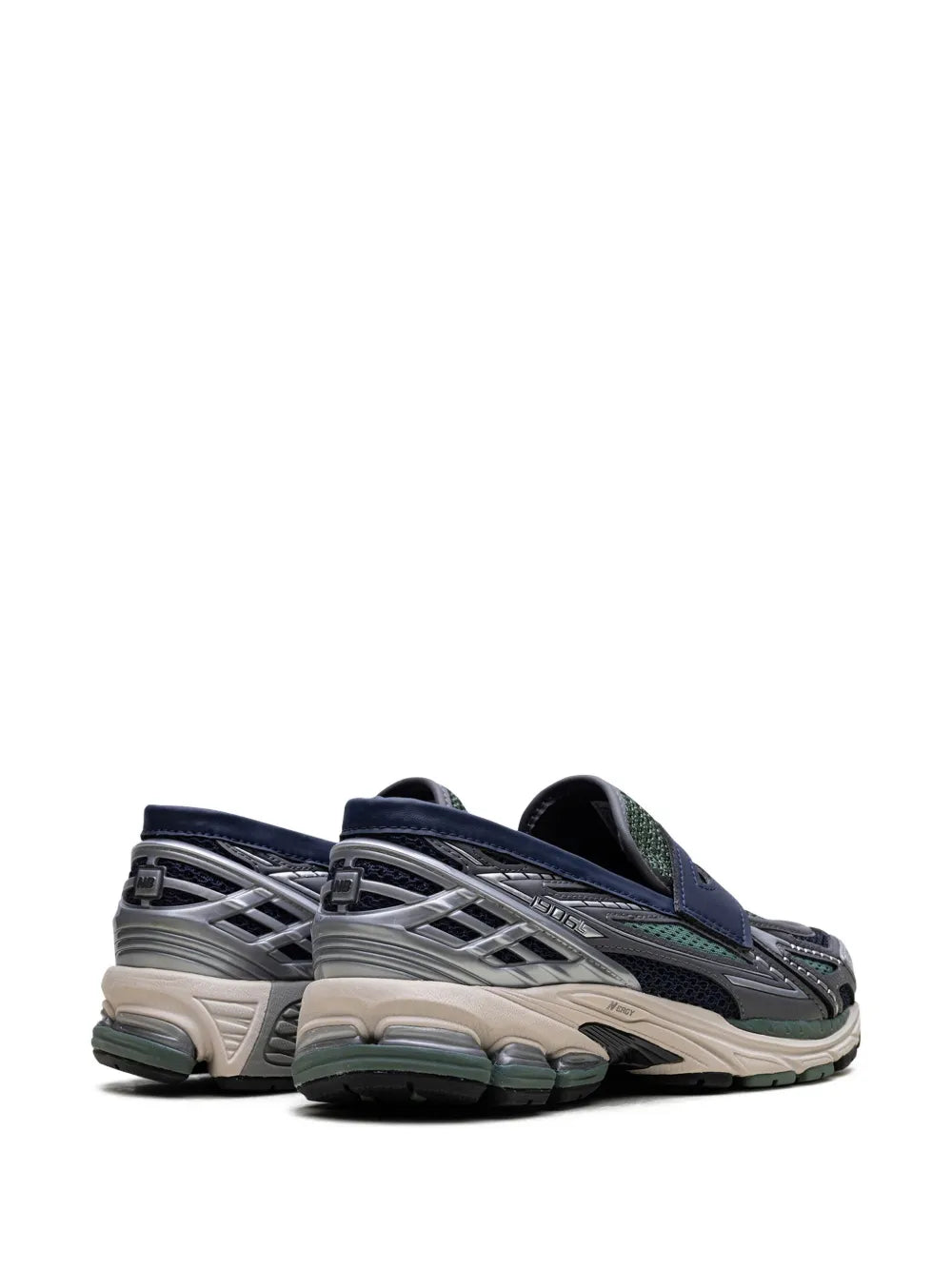 1906L Silver Metallic/Navy/Dark Juniper Loafers