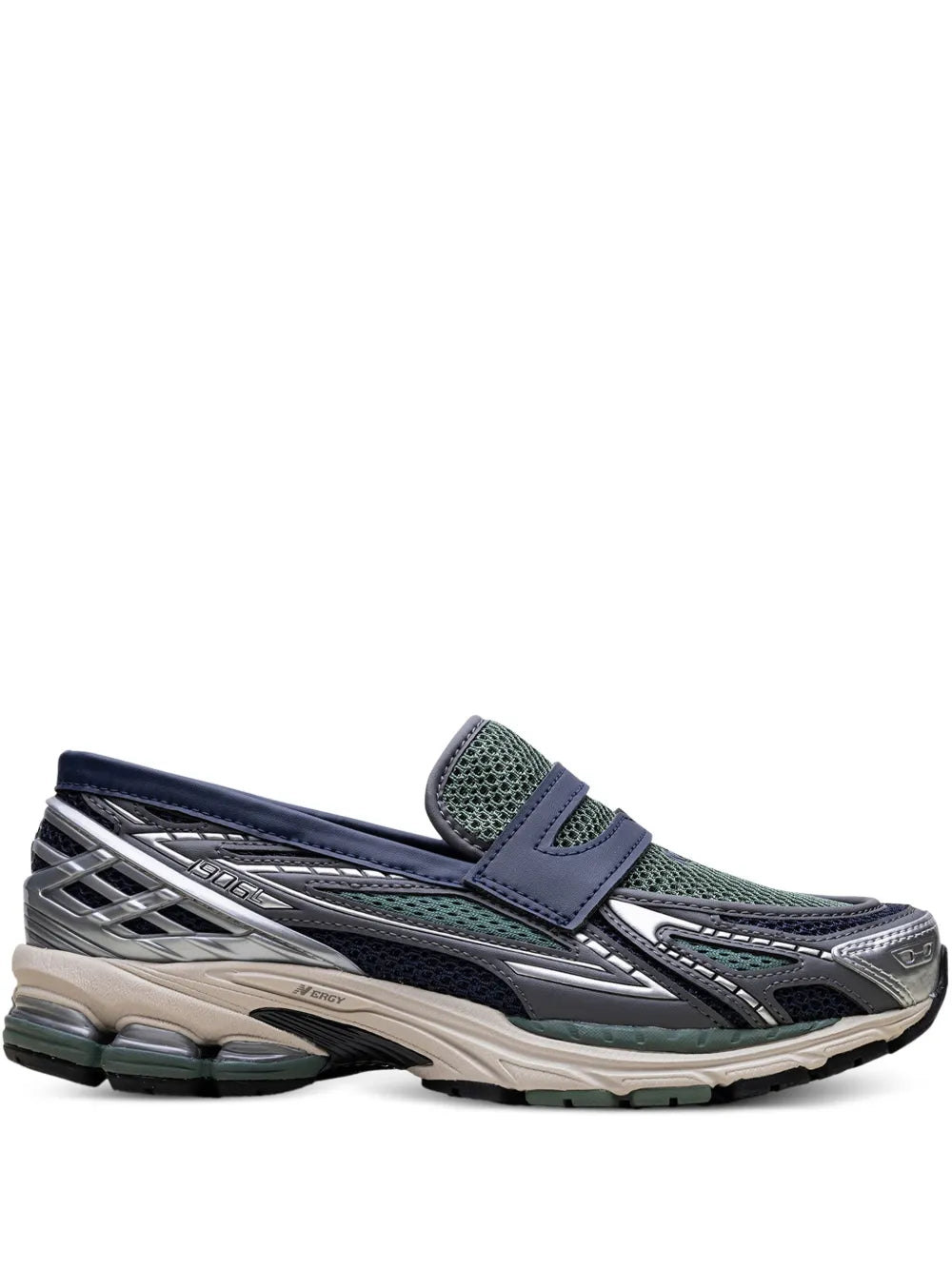 1906L Silver Metallic/Navy/Dark Juniper Loafers