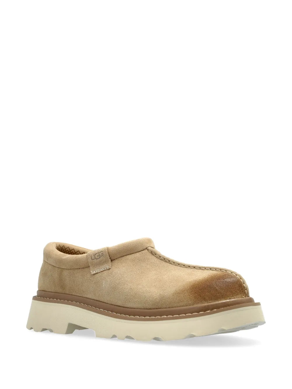 M Tasman Lug Mules - - Leather - Beige