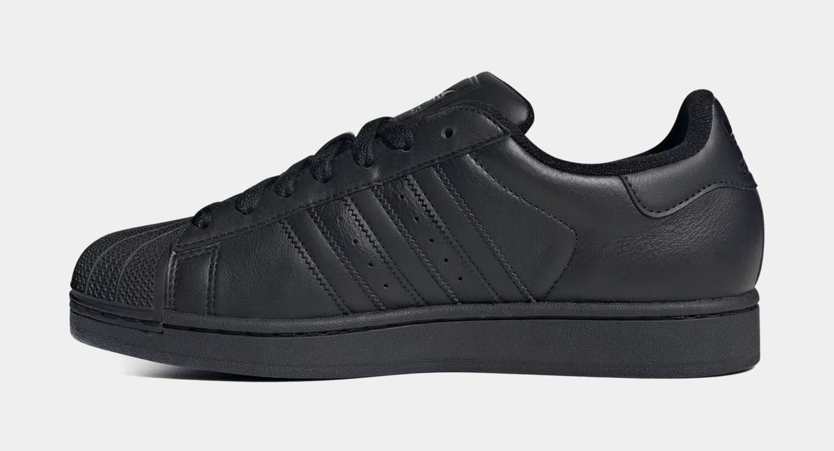 Exclusive Superstar II Mens Lifestyle Shoes (Black) — 4 — Back View