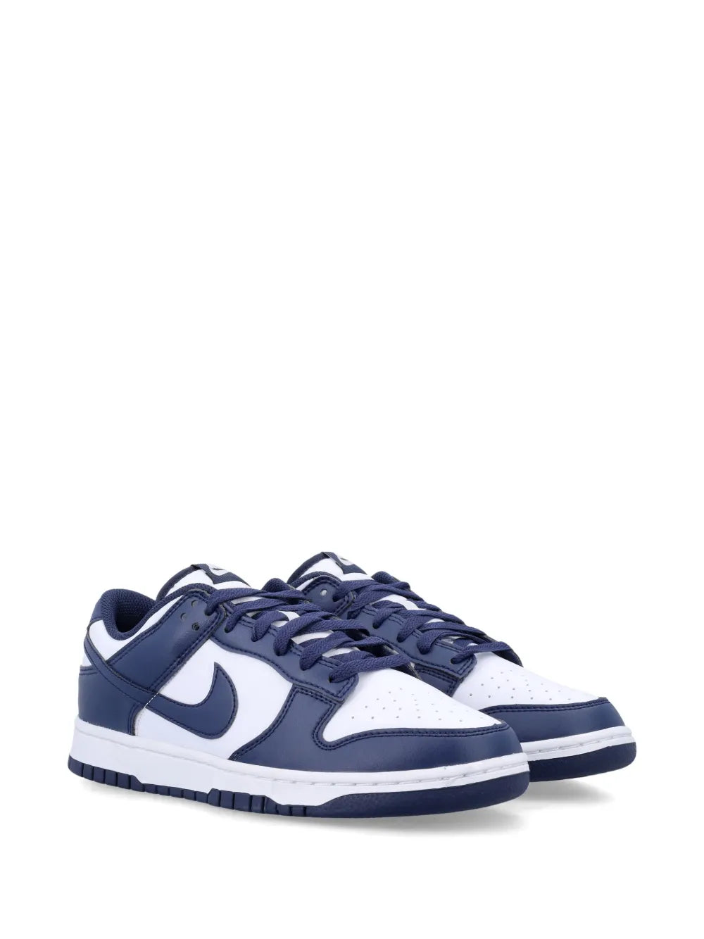 Dunk Low White/Midnight Navy