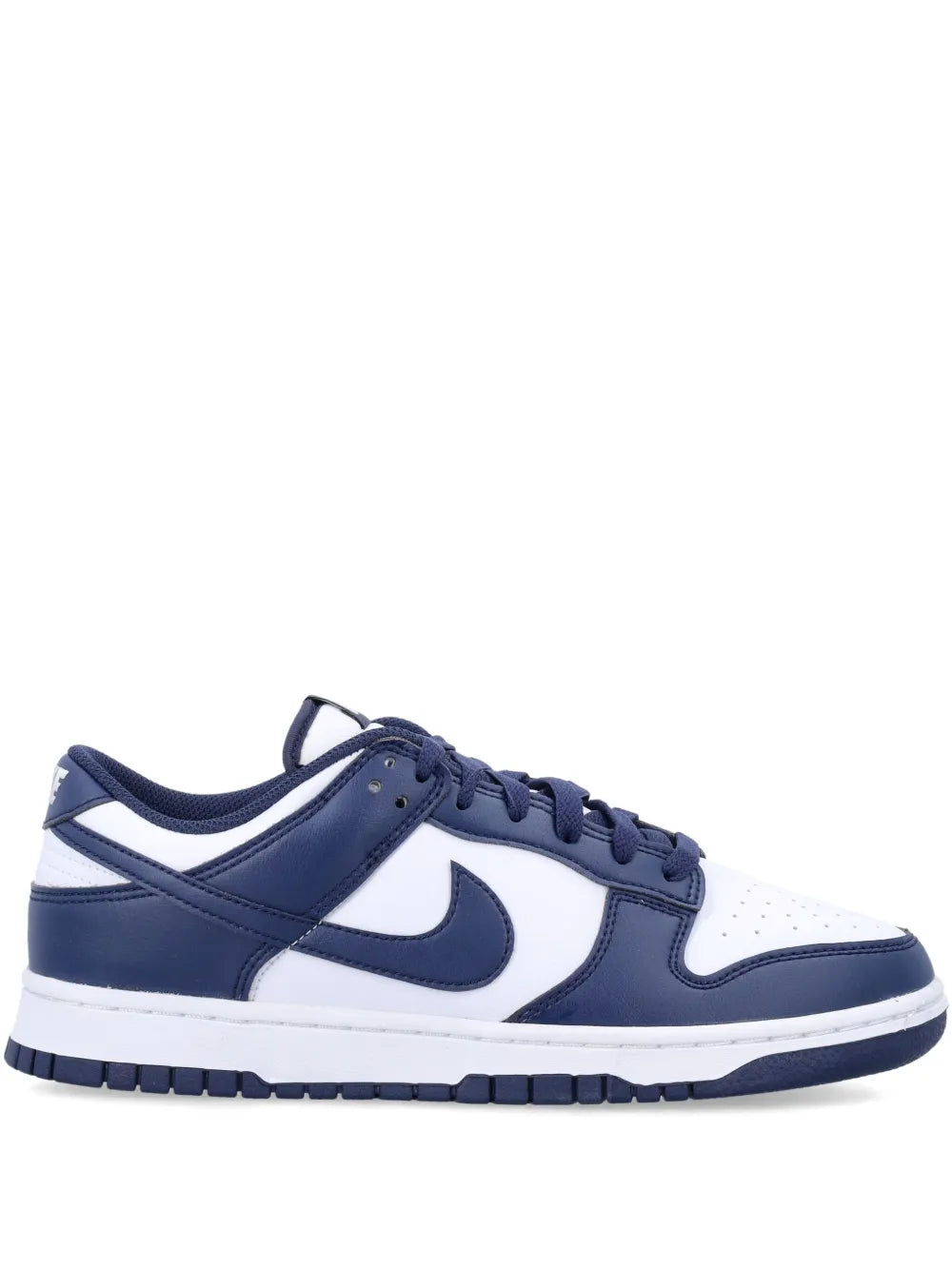 Dunk Low White/Midnight Navy