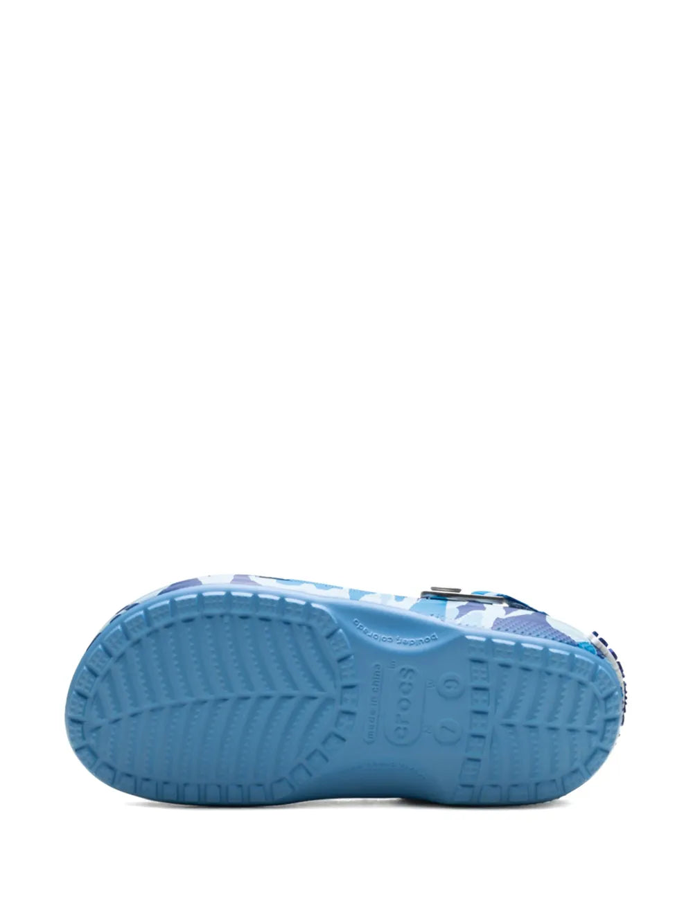 X A Bathing Ape Clog Blue Camo