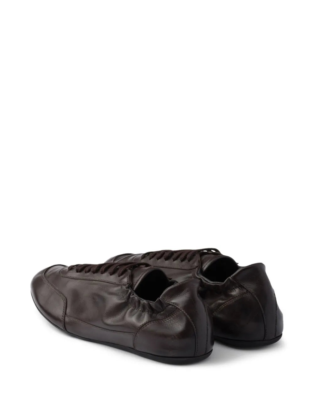 Collapse Leather Lace-Up