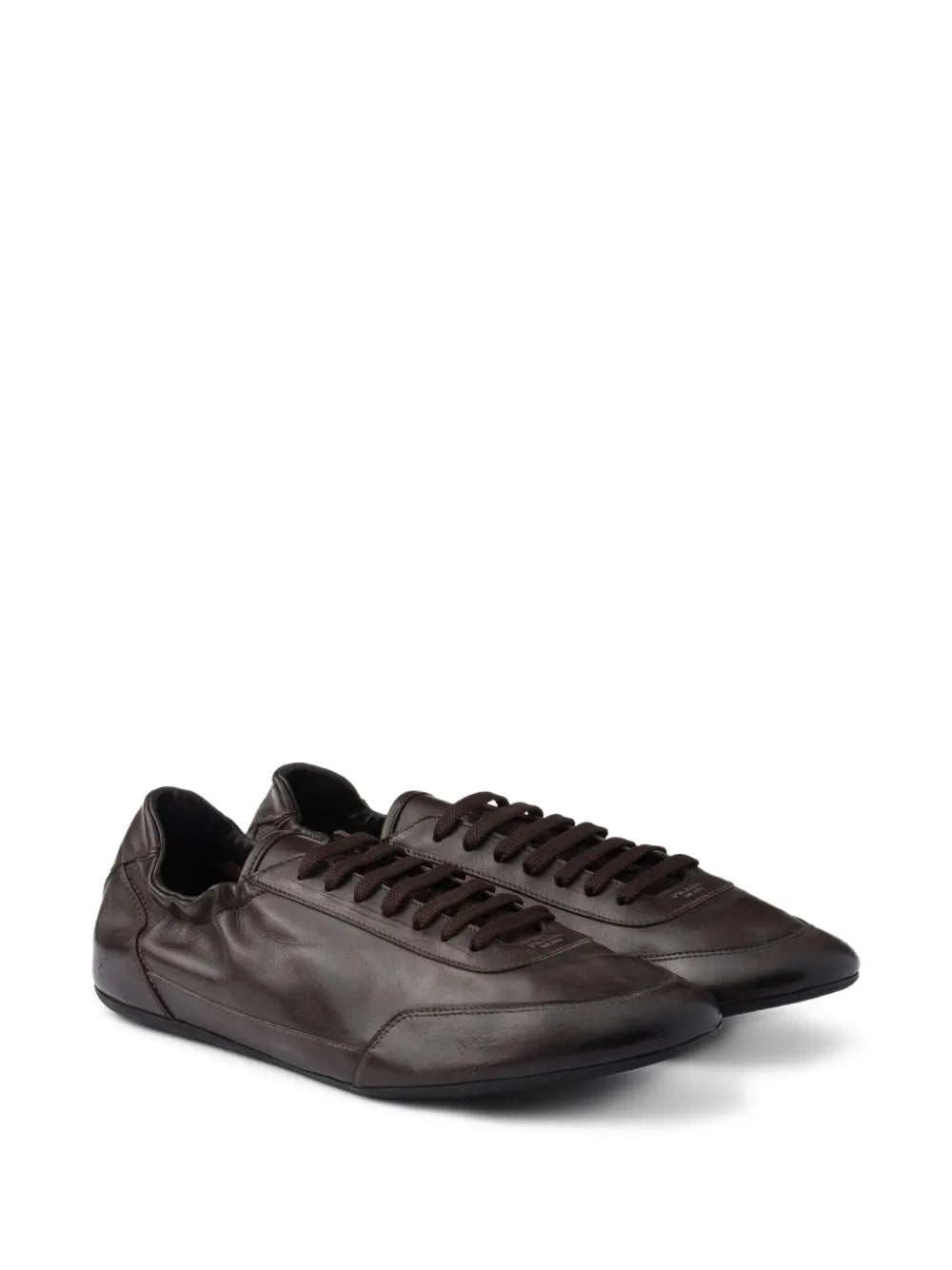 Collapse Leather Lace-Up