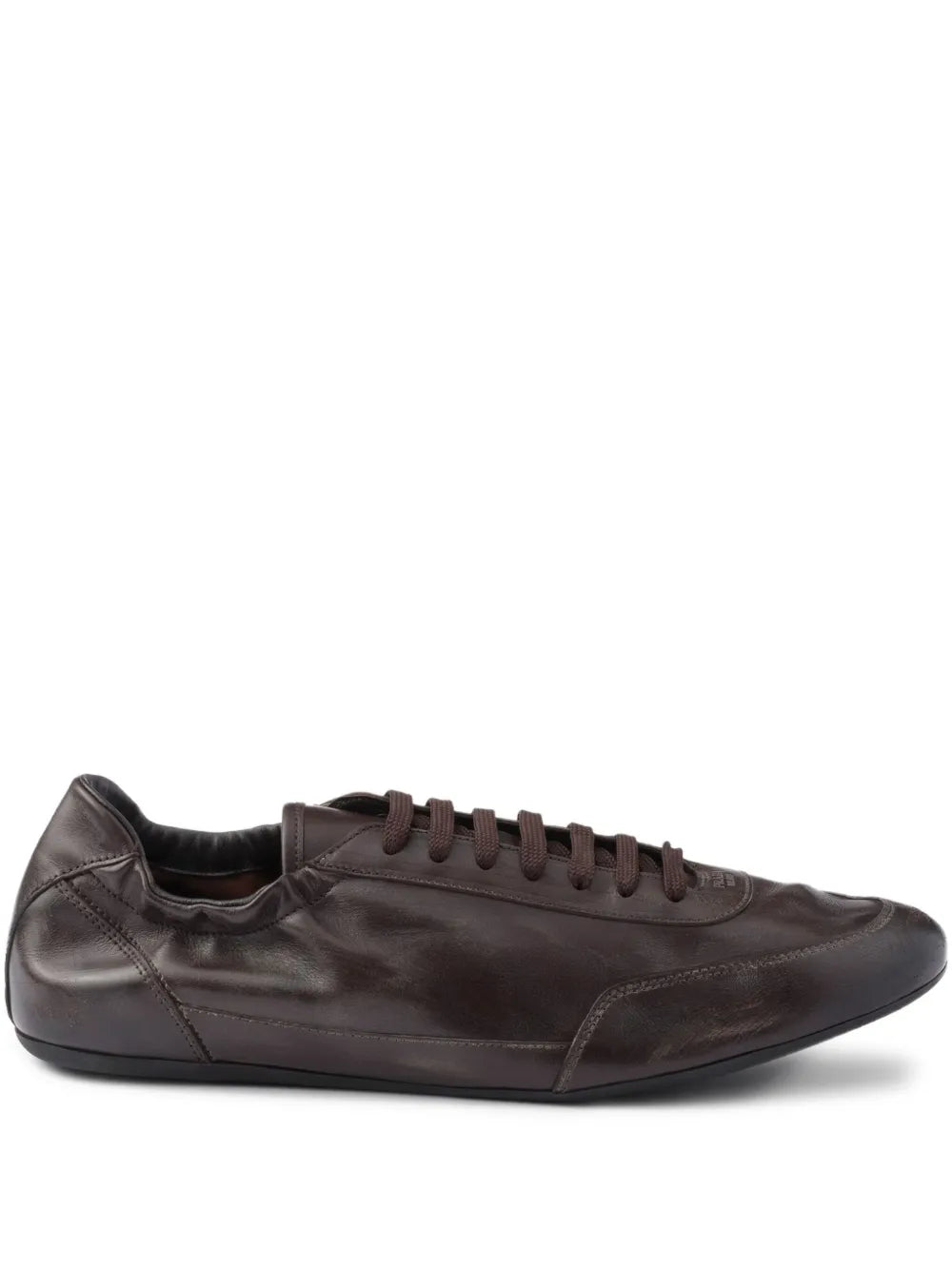 Collapse Leather Lace-Up