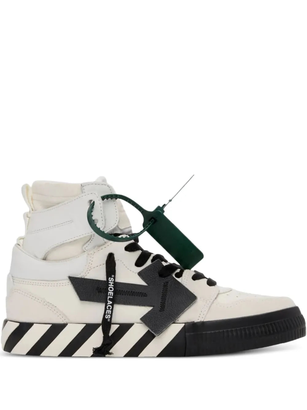 High Top Vulcanized White/Black