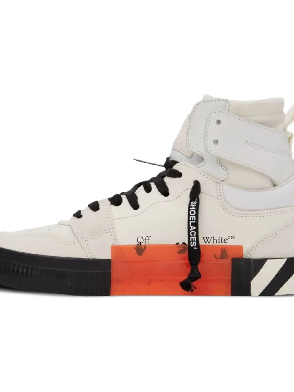 High Top Vulcanized White/Black