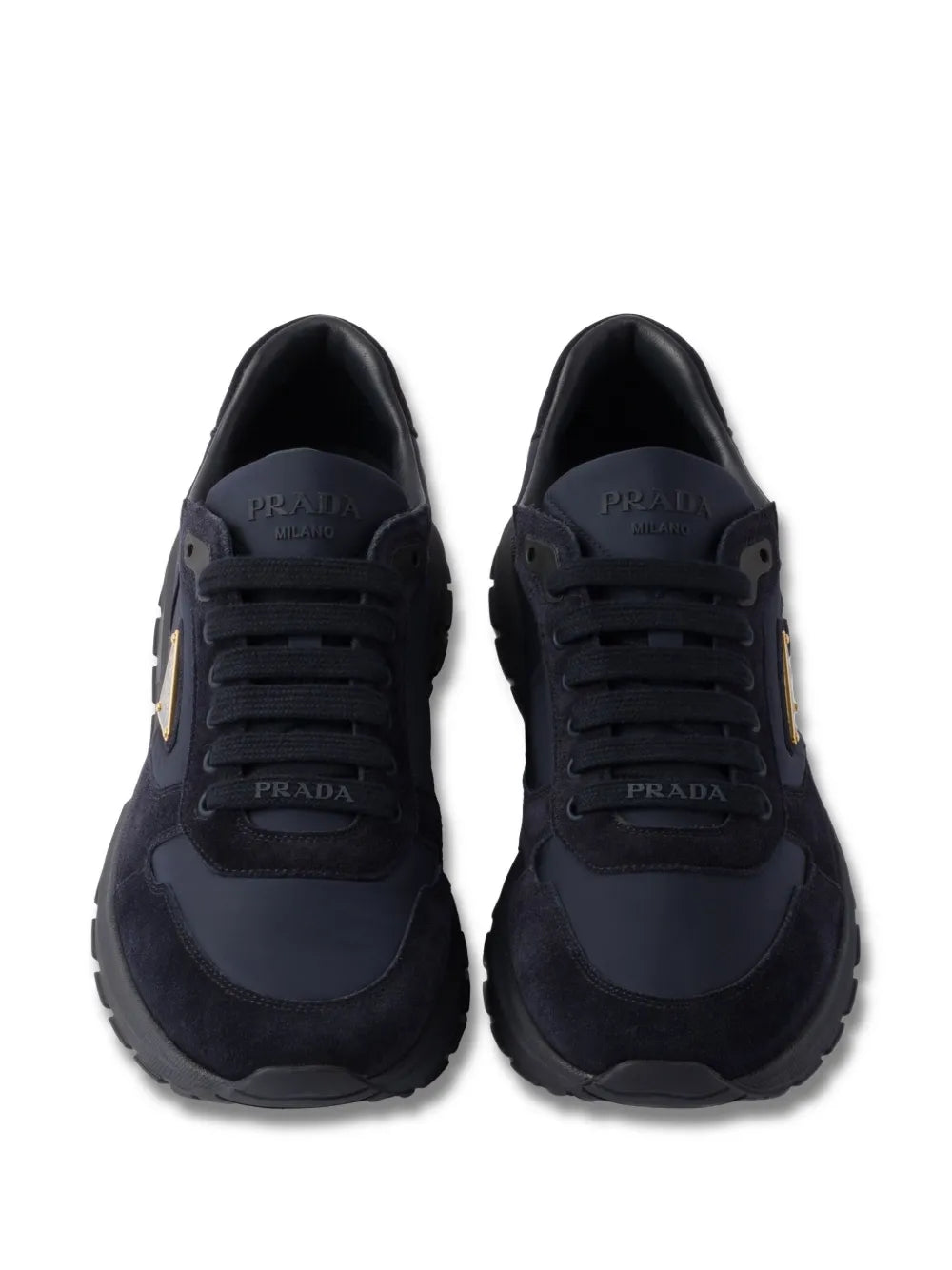 Prax 01 Suede-Panelled