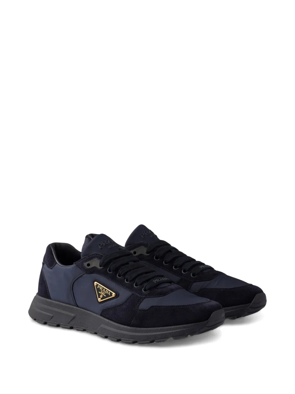 Prax 01 Suede-Panelled