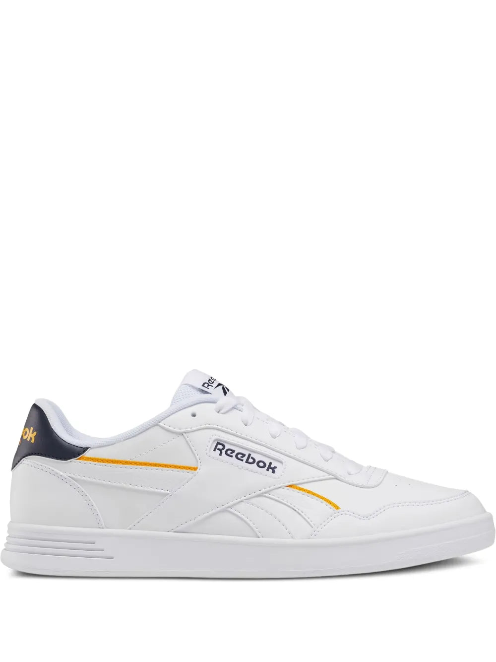 Court Advance Vegan White/Vector Navy/Gold