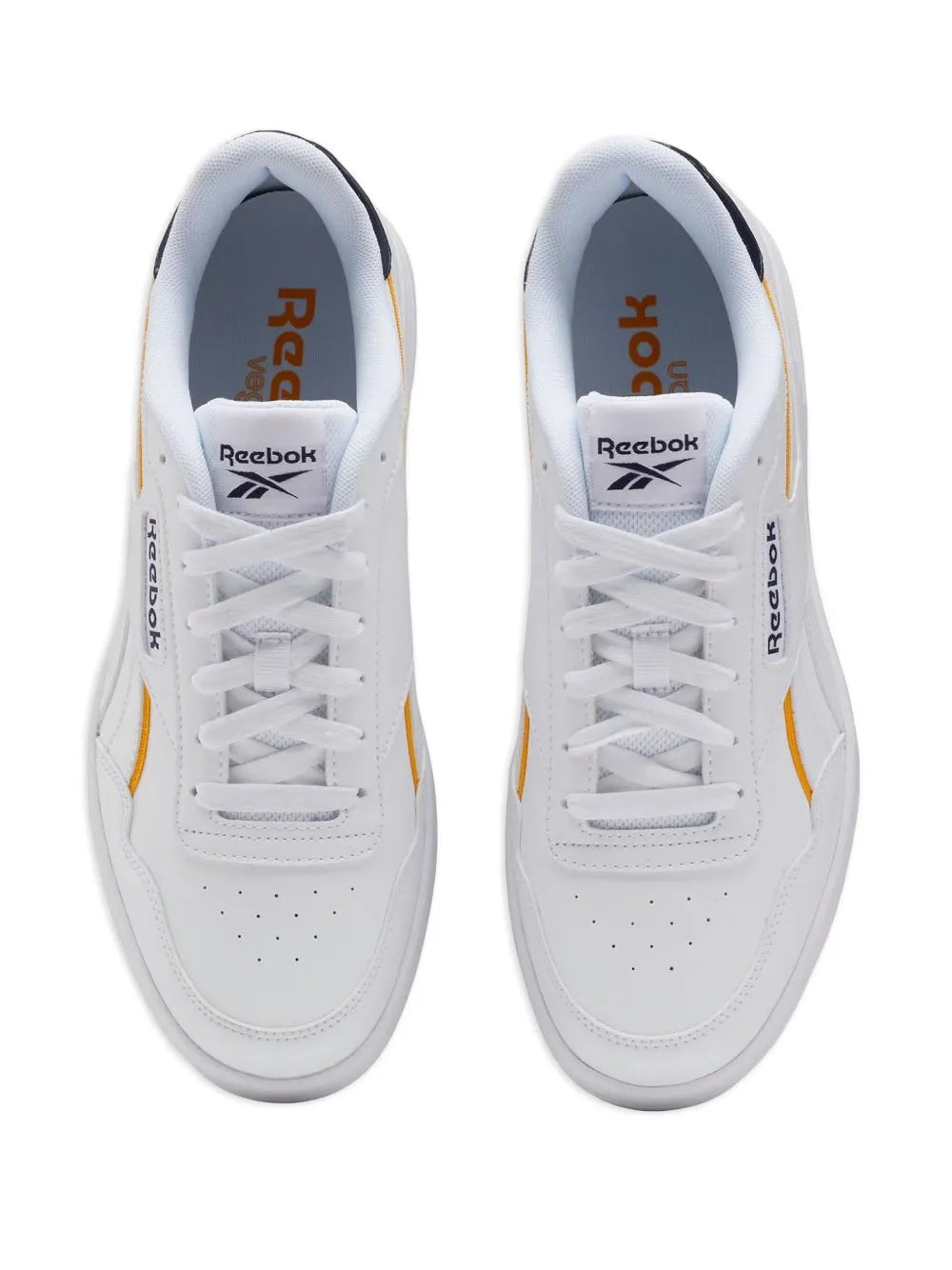 Court Advance Vegan White/Vector Navy/Gold