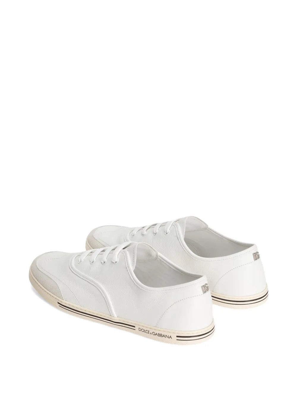 Lace-Up Leather Trainers