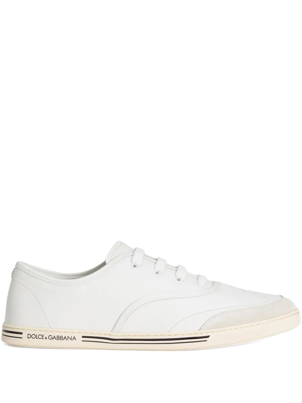 Lace-Up Leather Trainers
