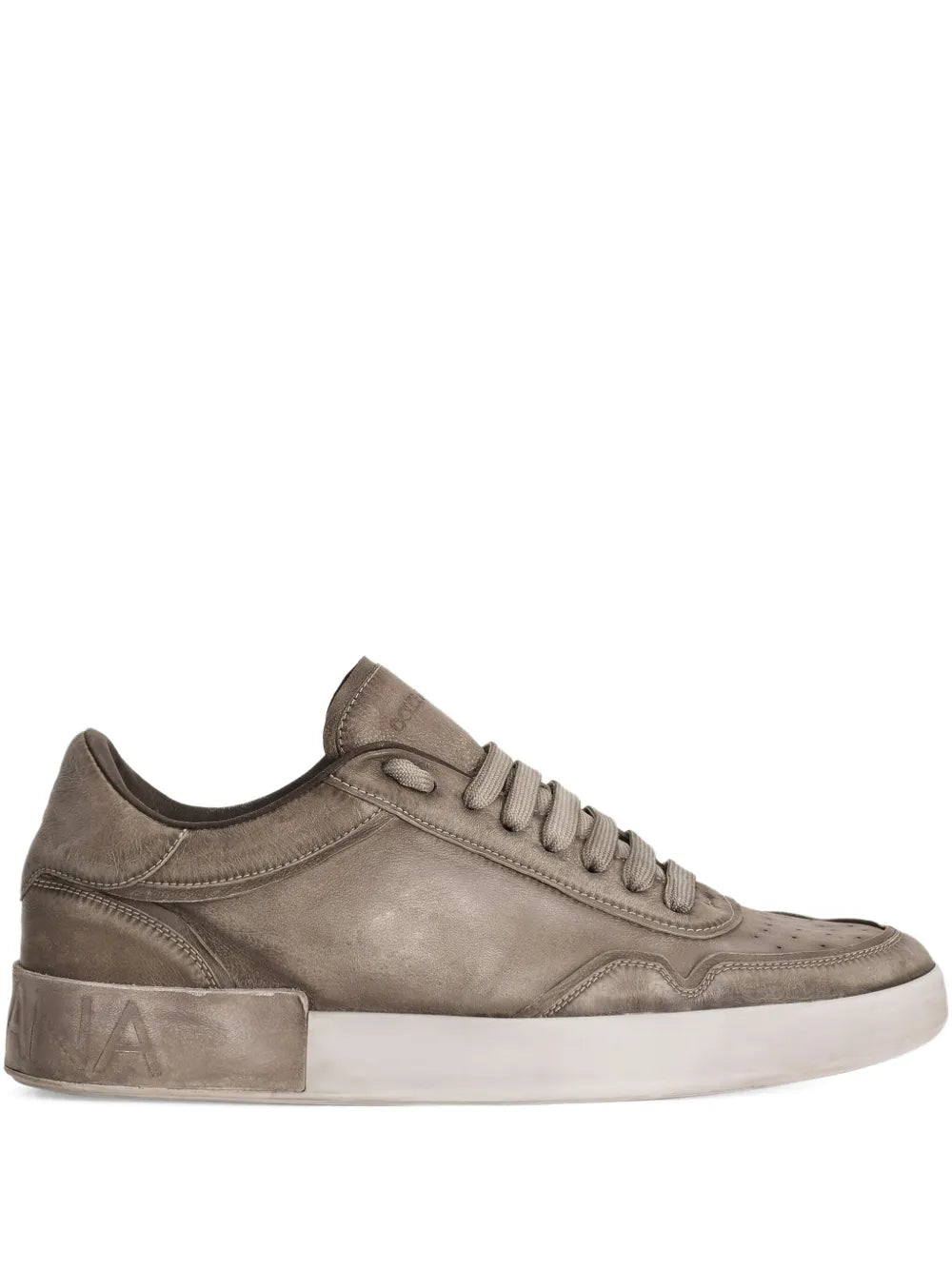 Portofino Leather Lace-Up Trainers