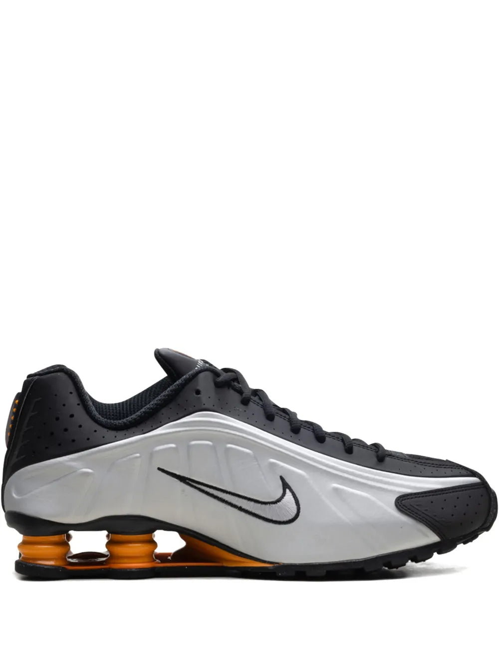 Shox R4 Black/Vast Grey/Bright Mandarin/Metallic Silver