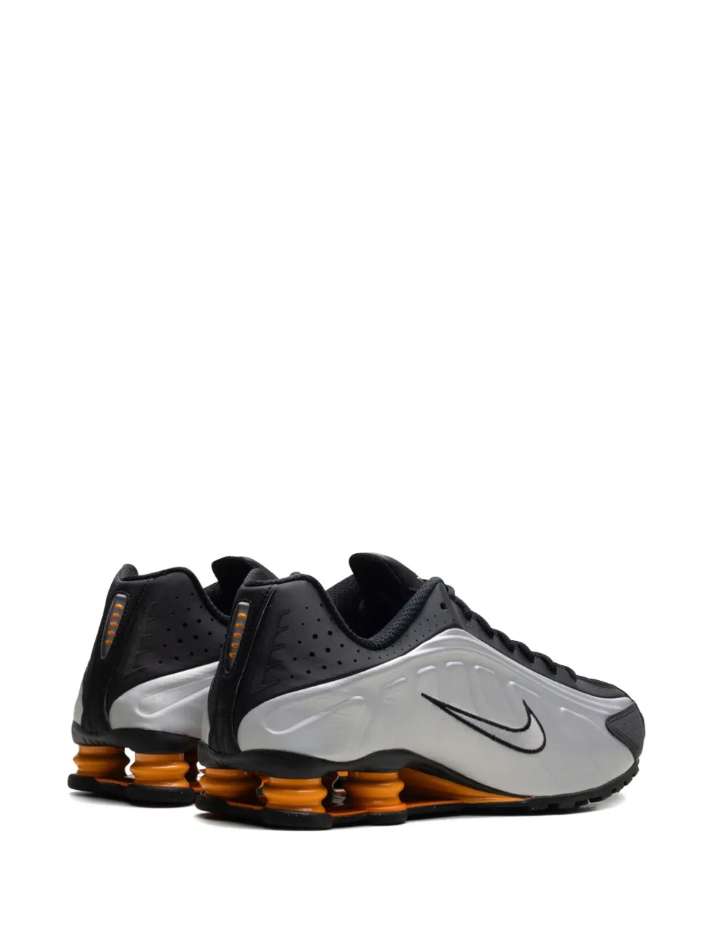 Shox R4 Black/Vast Grey/Bright Mandarin/Metallic Silver