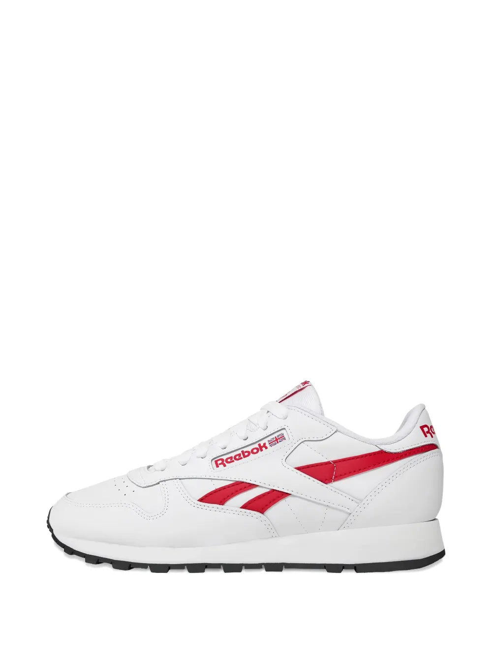 Classic Leather White Vector Red