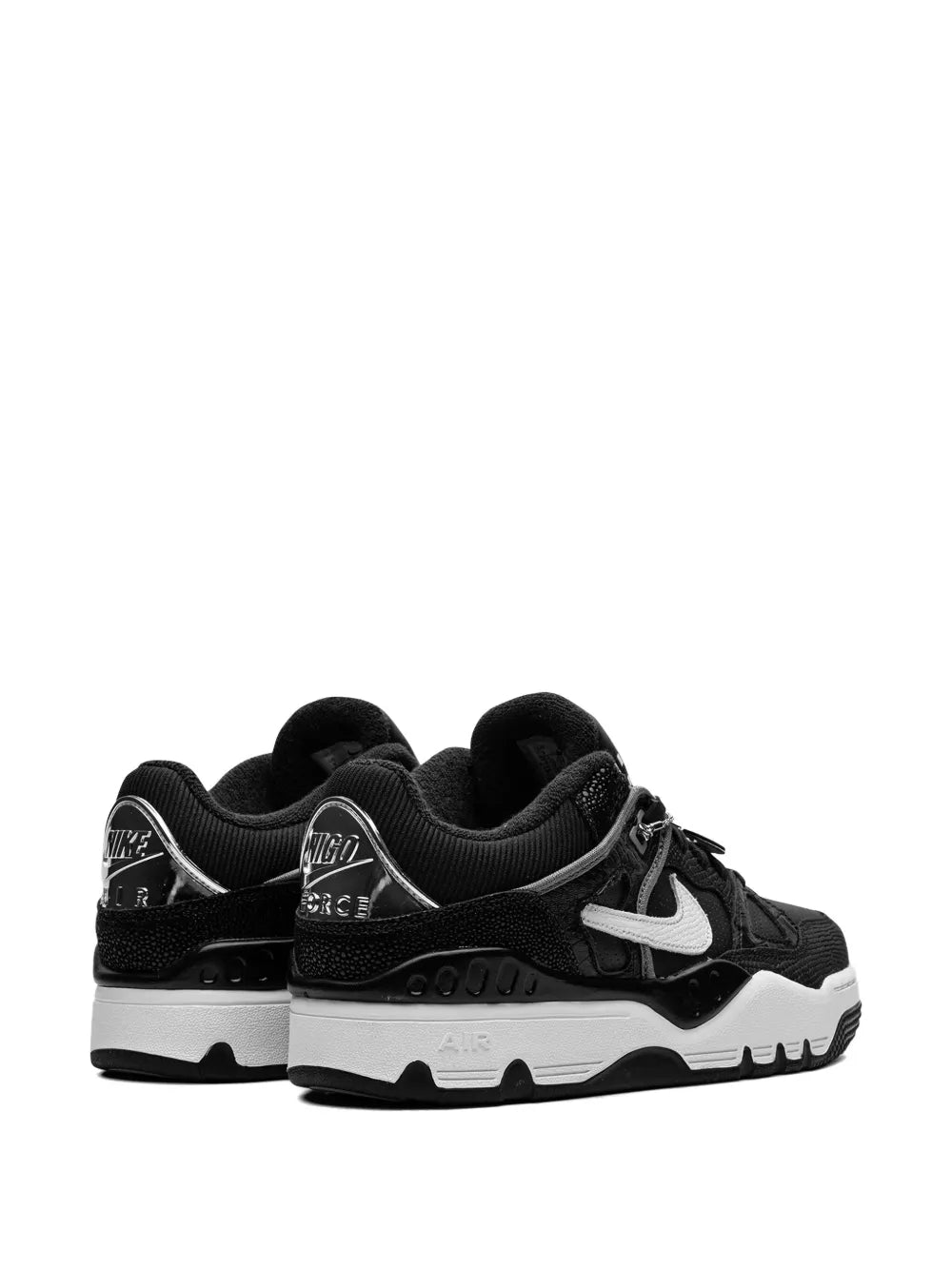 Nigo Air Force 3 Sp Black/White/Smoke Grey/Metallic Platinum