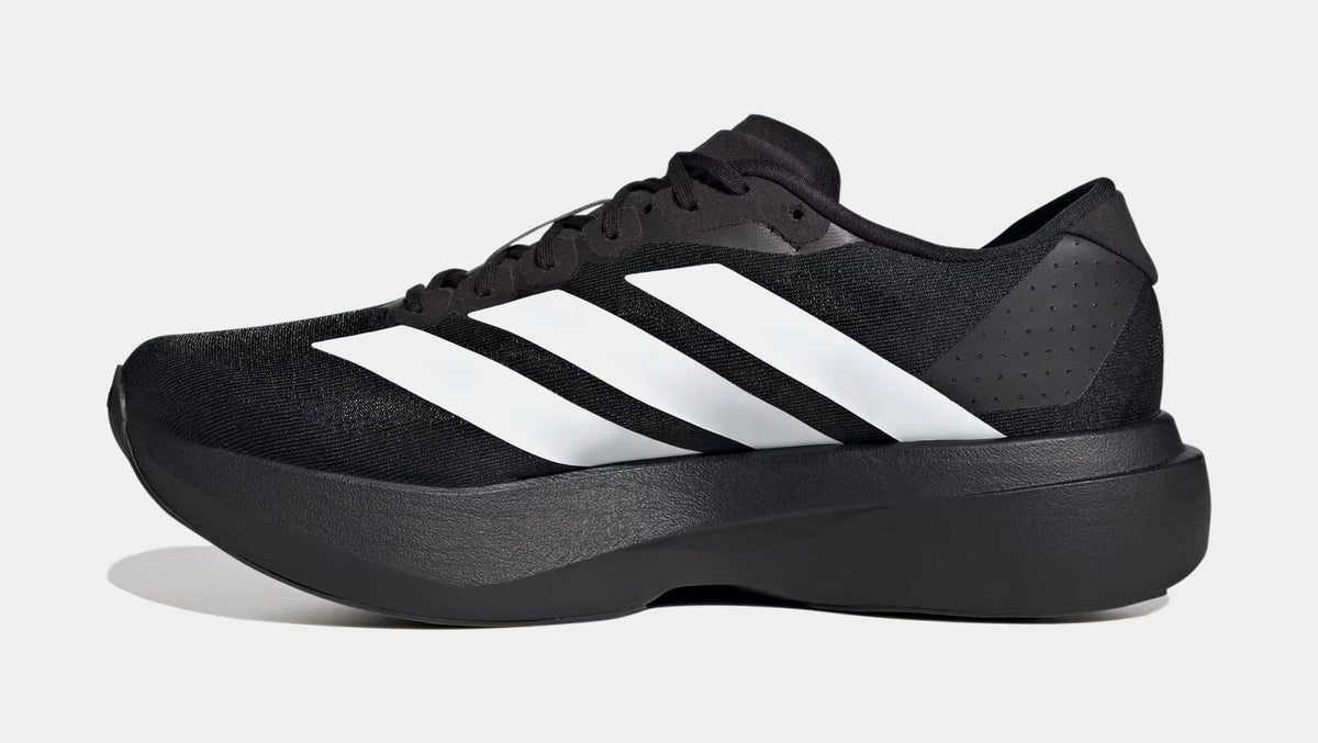 Exclusive Adizero EVO SL Mens Running Shoes (Core Black/Cloud White/Core Black) — 4 — Back View