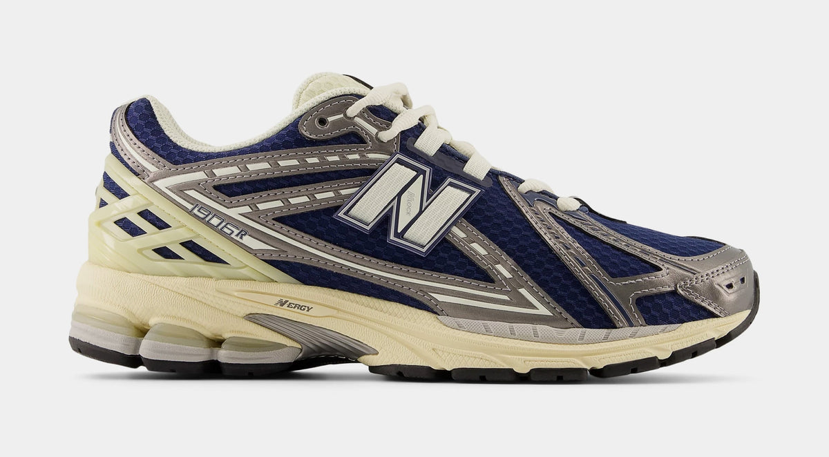 Exclusive 1906R Mens Running Shoes (Navy/Beige) — 4 — Front View