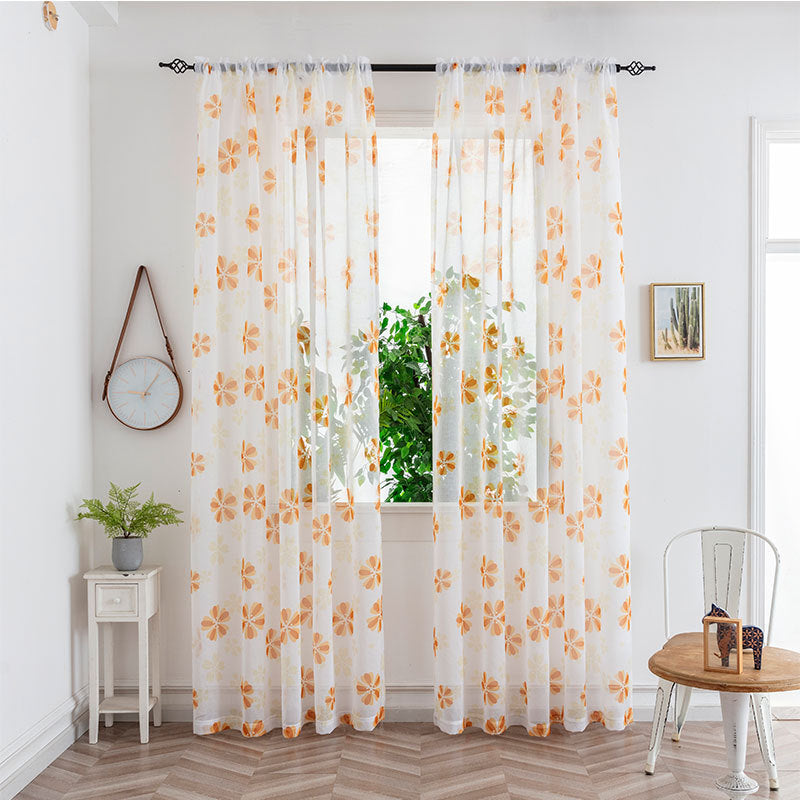 Exclusive Light Transmission Decorative Curtain — Blue — Size 1x 2 M — Alternate View 9