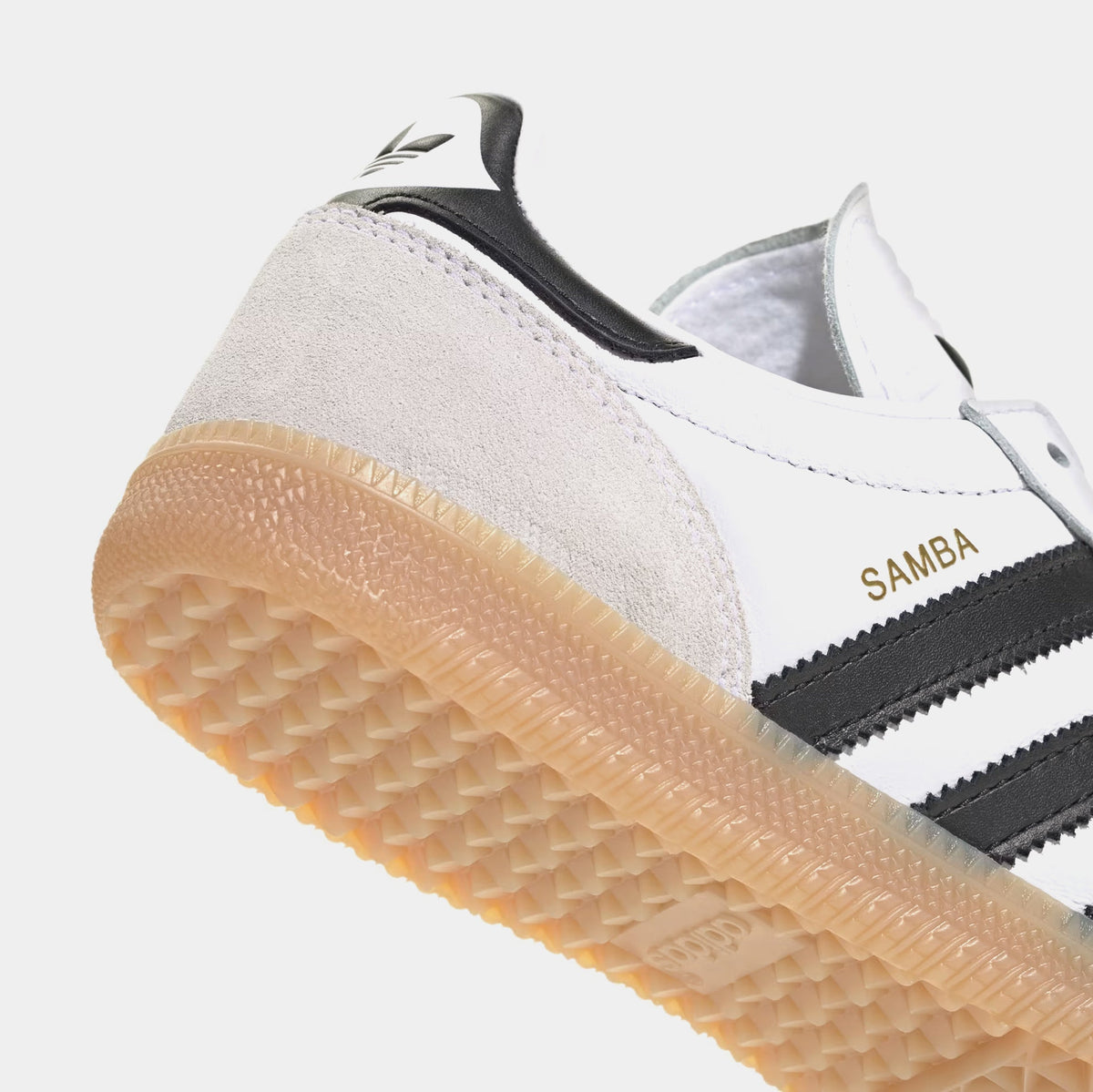 Exclusive Samba JP Grade School Lifestyle Shoes (Core Black/White) — 3.5Y — Top View