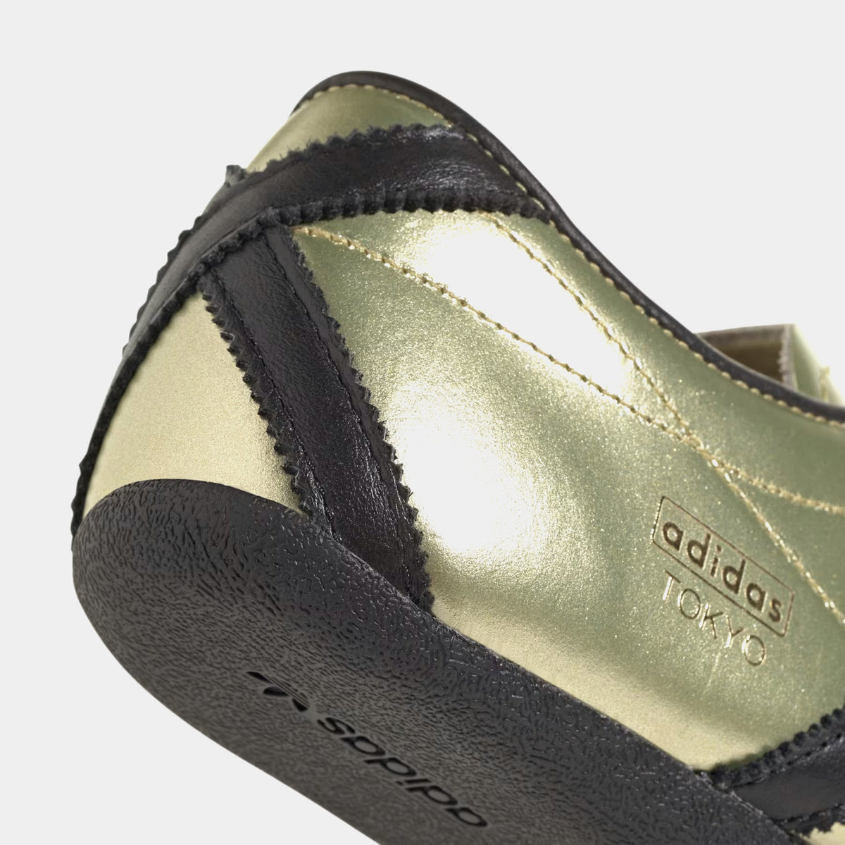 Exclusive Tokyo Womens Lifestyle Shoes (Gold Metallic/Core Black/Gold Metallic) — 5 — Top View