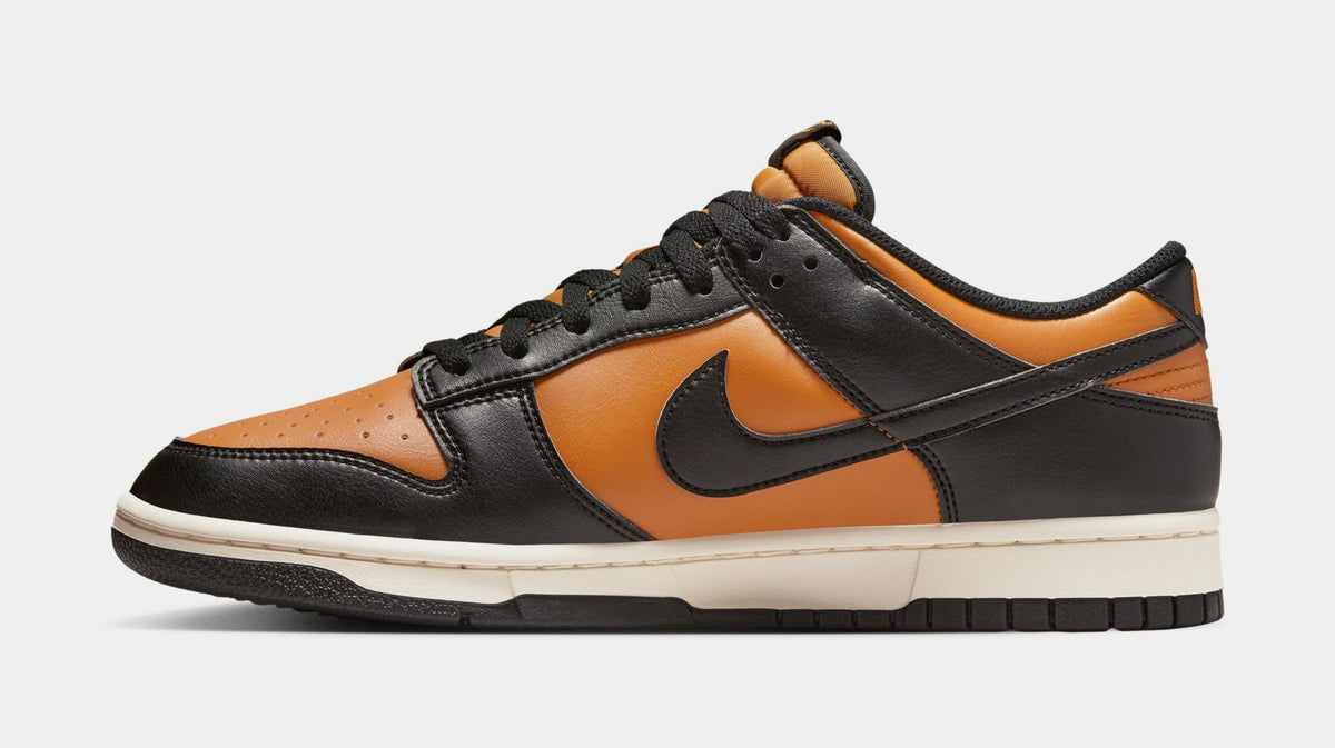 Exclusive Dunk Low Dessert Ochre Mens Lifestyle Shoes (Black/Dessert Ochre) — 4 — Back View