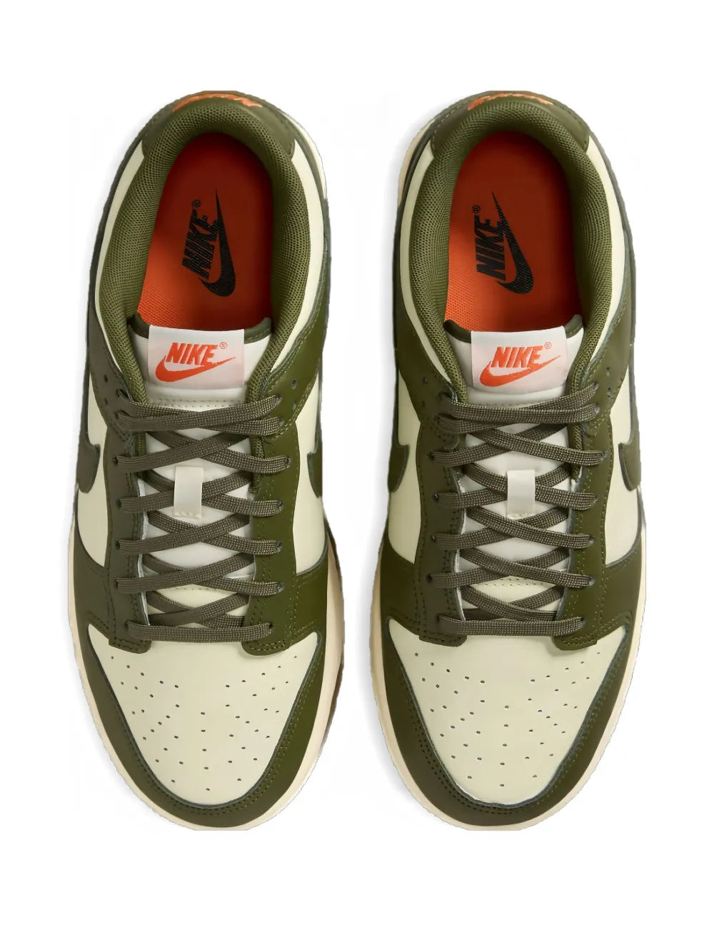Leather Panelled Low Trainers