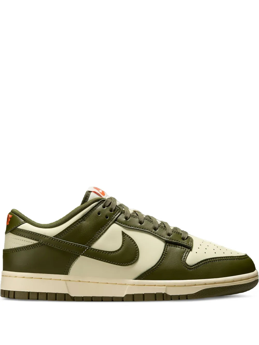 Leather Panelled Low Trainers