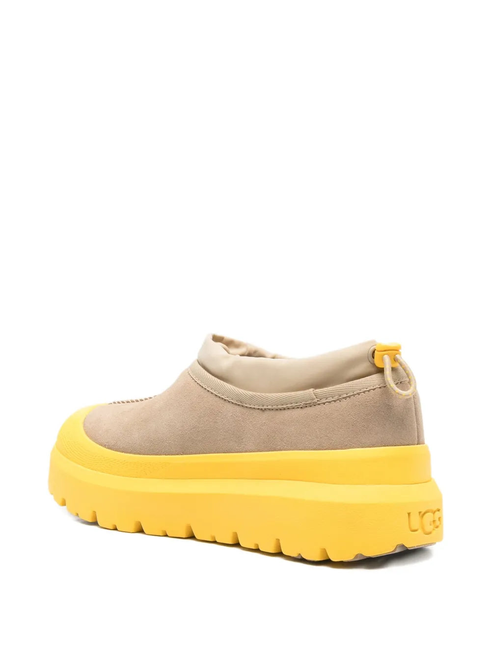 Suede Platform Slip-On