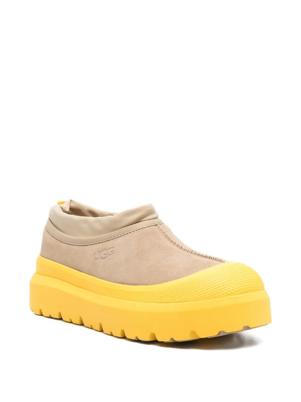 Suede Platform Slip-On