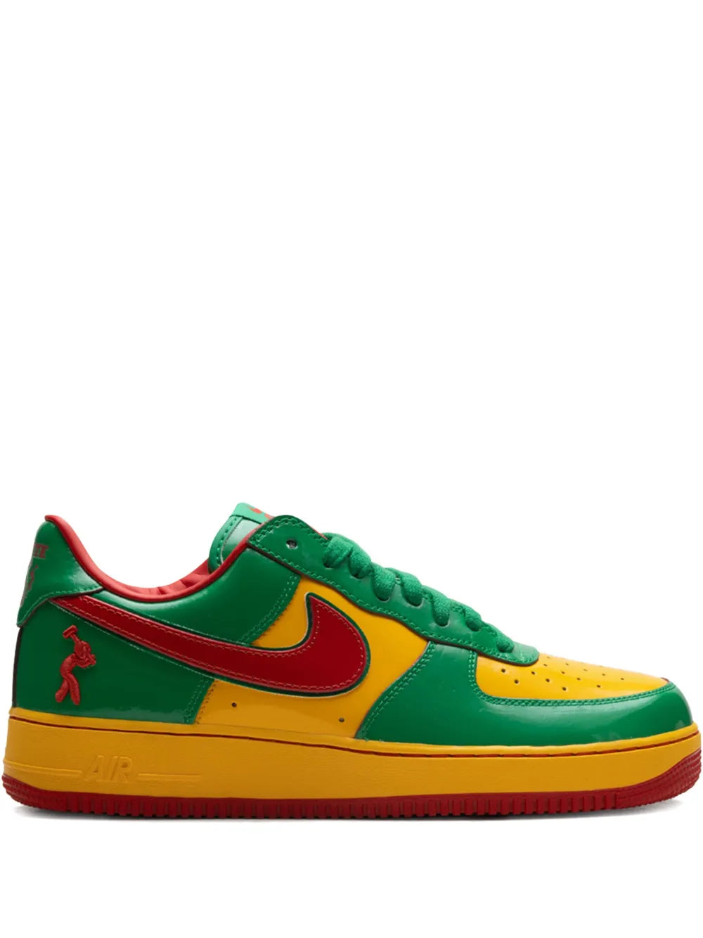 Lil Yachty Concrete Boys Air Force 1 Low Lucky Green/Mystic Red