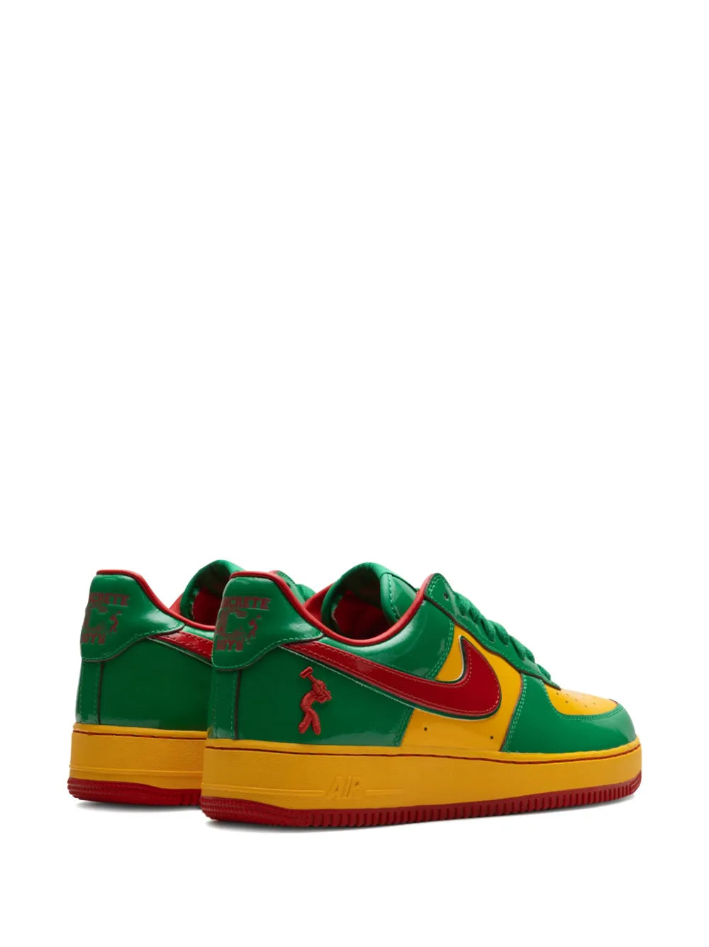 Lil Yachty Concrete Boys Air Force 1 Low Lucky Green/Mystic Red