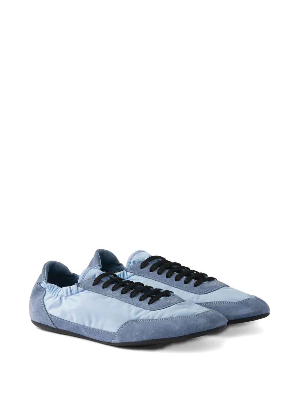Collapse Suede-Trimmed