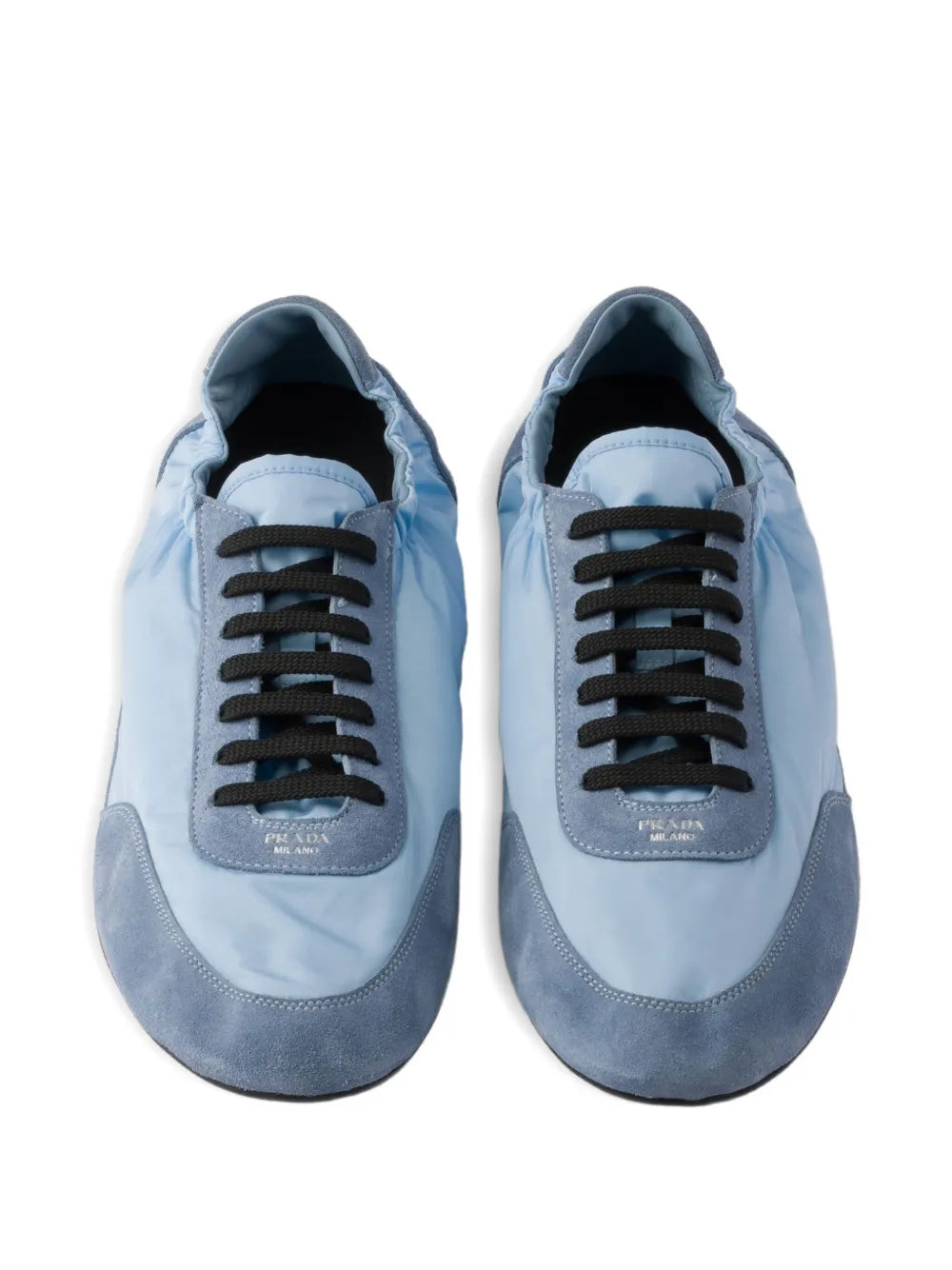 Collapse Suede-Trimmed