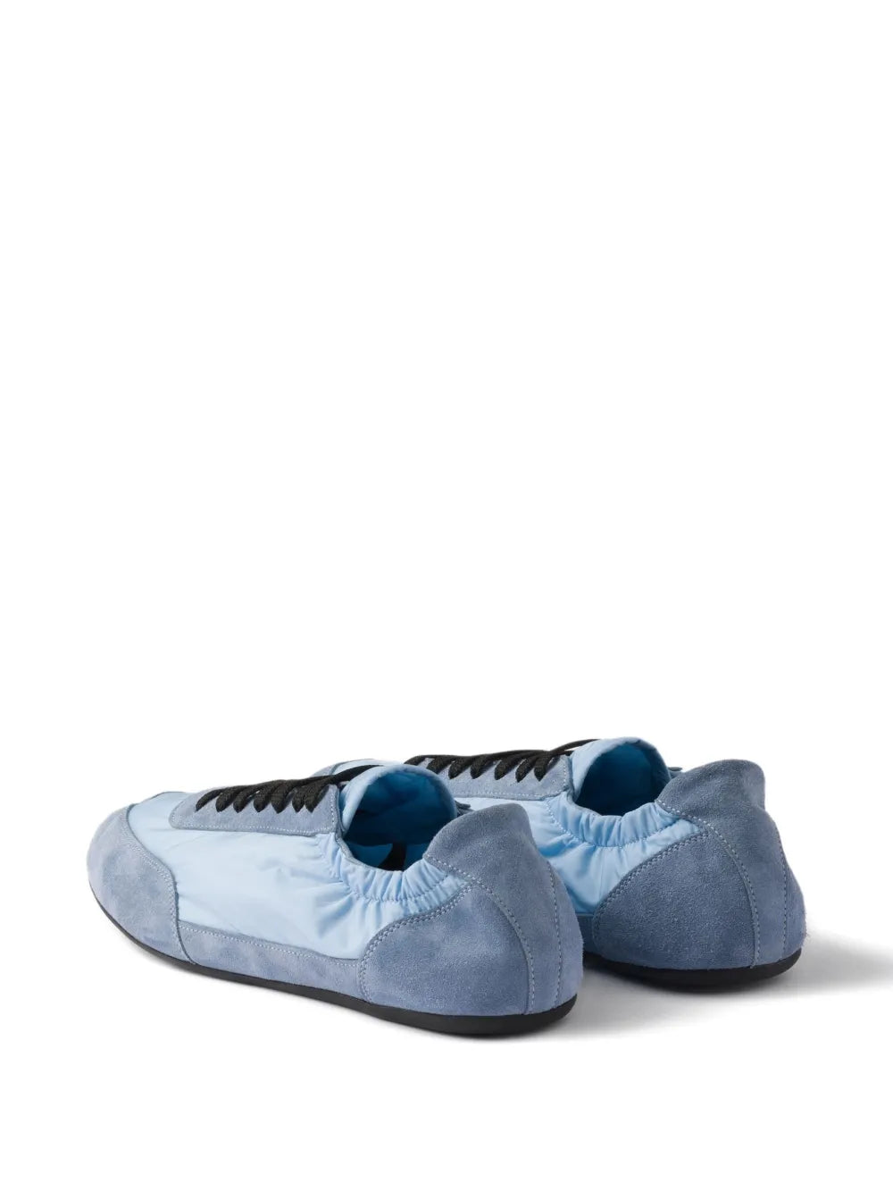 Collapse Suede-Trimmed