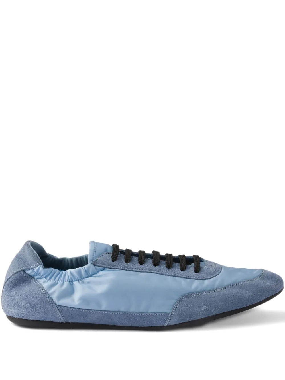 Collapse Suede-Trimmed