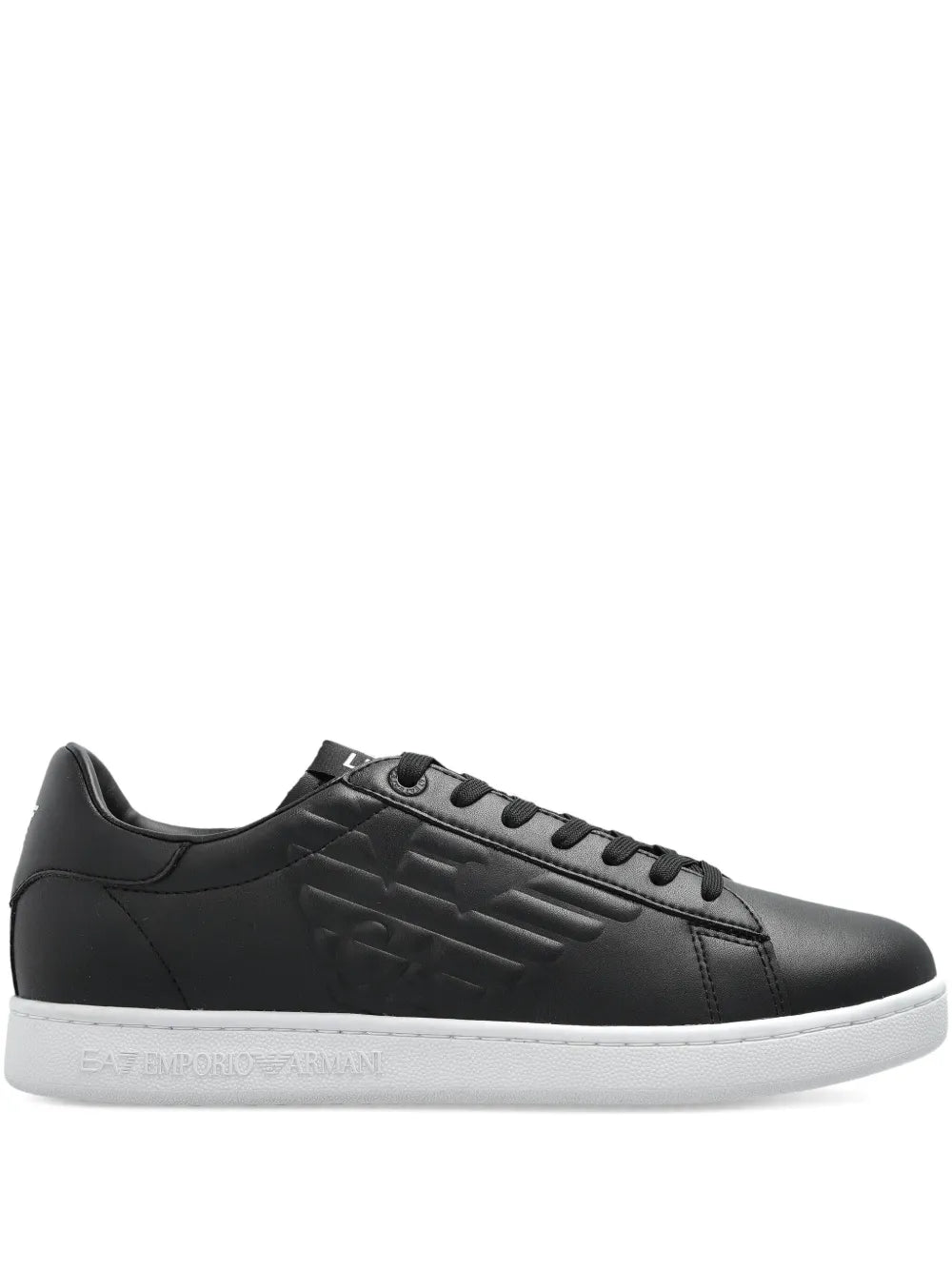 Logo-Embellished Leather