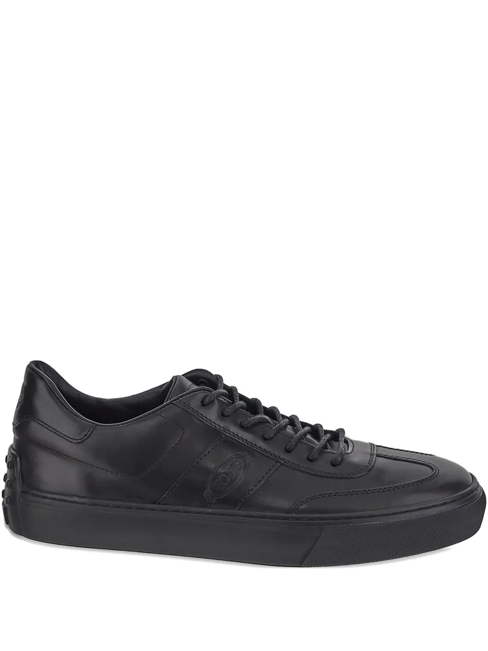 Debossed-Logo Lace-Up