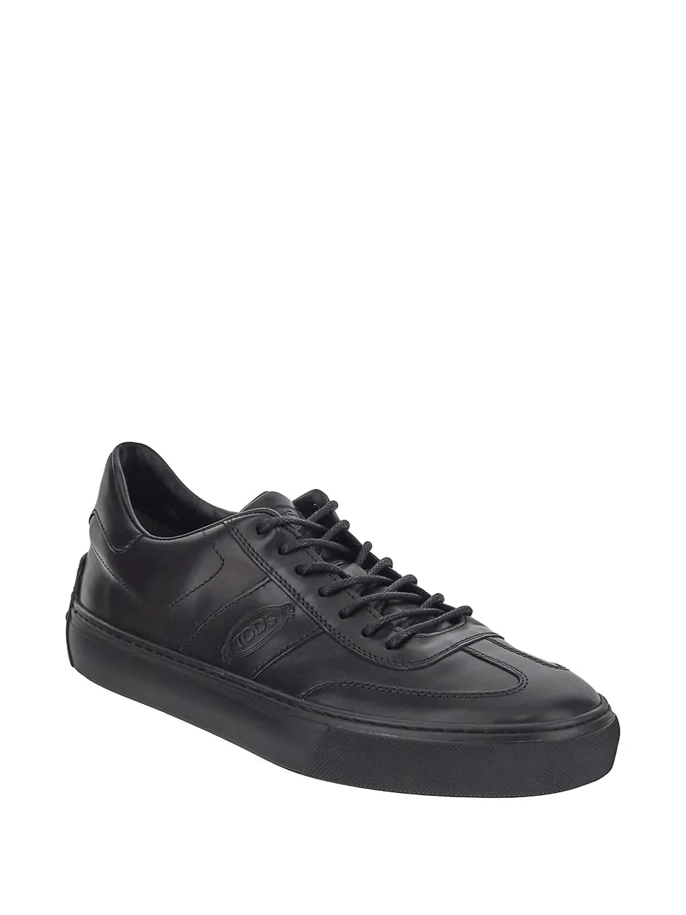 Debossed-Logo Lace-Up