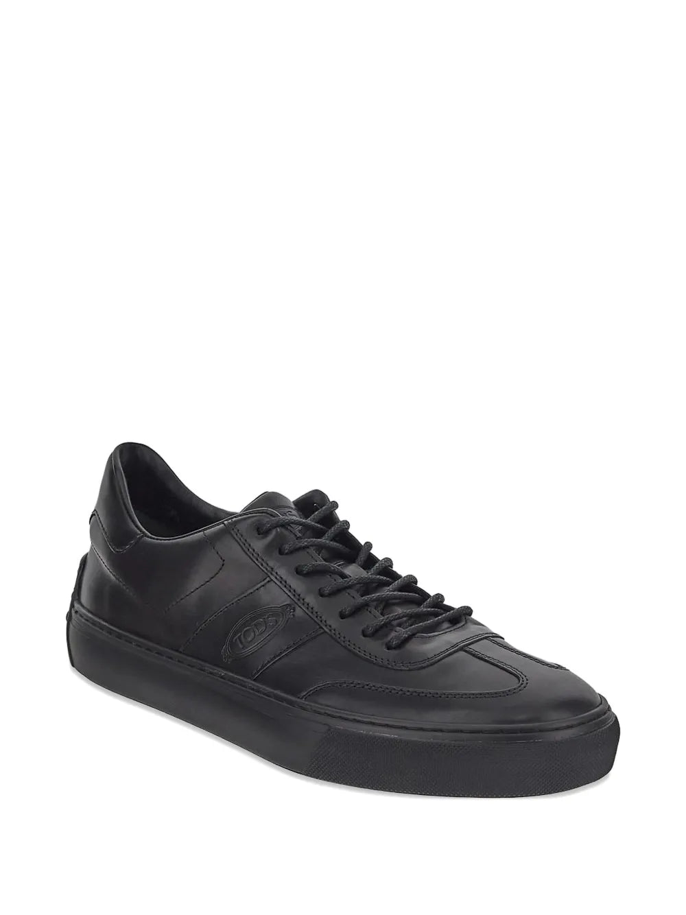 Debossed-Logo Lace-Up