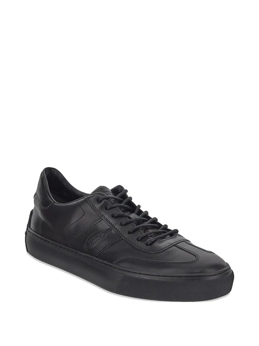 Debossed-Logo Lace-Up