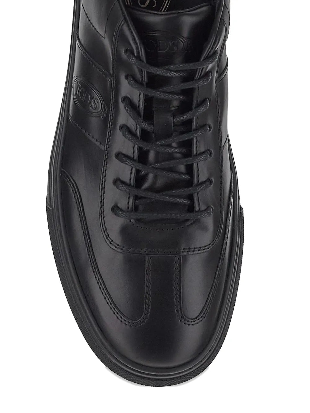 Debossed-Logo Lace-Up